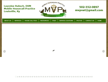 Tablet Screenshot of mvpvet.net